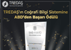TREDAŞ’IN COĞRAFİ BİLGİ SİSTEMİ’NE ABD’DEN “ÖZEL BAŞARI ÖDÜLÜ”