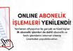 TREPAŞ’IN ONLİNE ABONELİK İŞLEMLERİ YENİLENDİ!